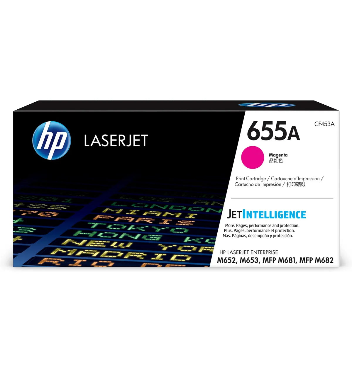CF453A Tóner HP 655A Magenta Laserjet Original