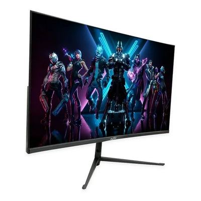 Monitor Gamer Xzeal XZ4015-1, de 27", Full HD, Displayport y HDMI, Color Negro-Rojo