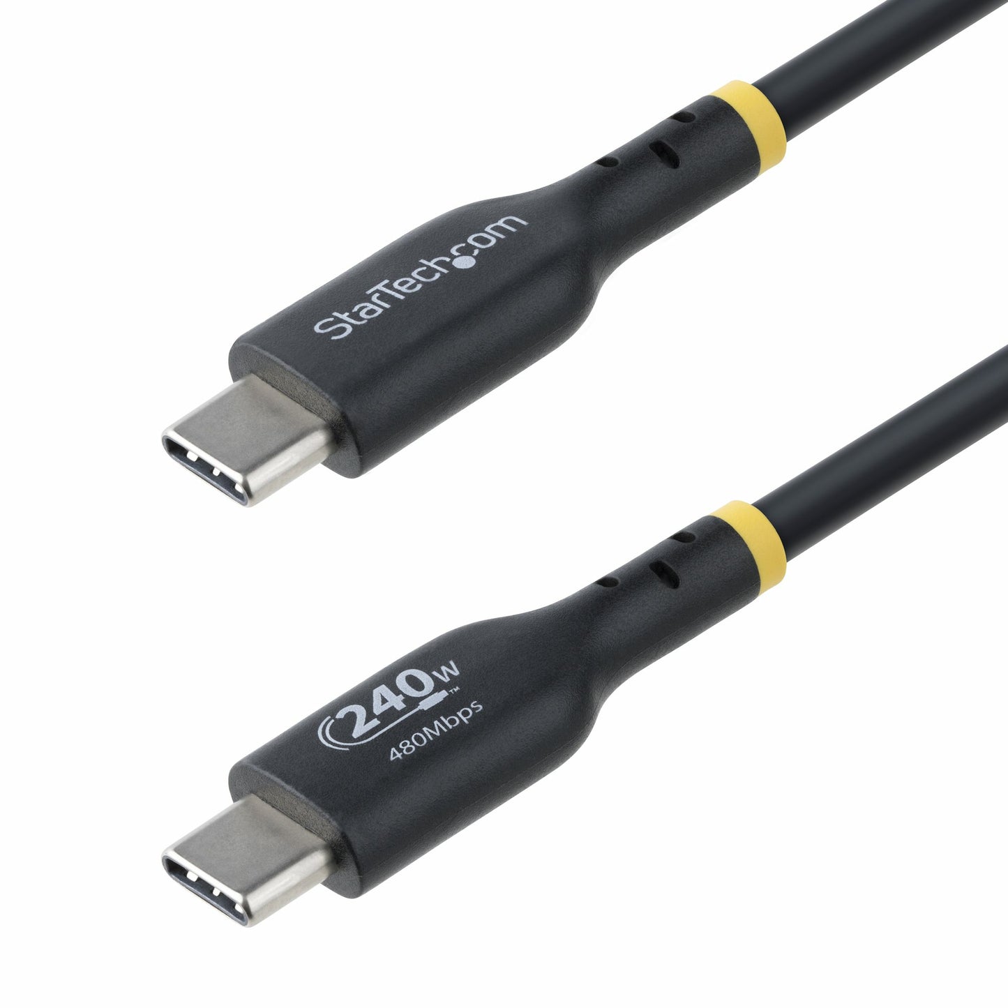 StarTech.com CABLE DE CARGA USB-C TIPO C 3M CERTIFICACION USB-IF - 240W CABLE DE CARGA USB-C TIPO C 3M CERTIFICACION USB-IF - 240W