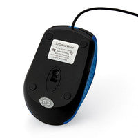 Mouse óptico VB99740 Verbatim, Alámbrico, Azul