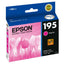 T195320-AL - Tinta EPSON color magenta 195- Fecha de empaque 2021