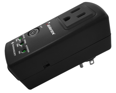 VICA Protector de voltaje VP-132, capacidad de 2500VA / 1800W, certificado NOM, indicadores LED, 1 toma, con Puerto RJ45