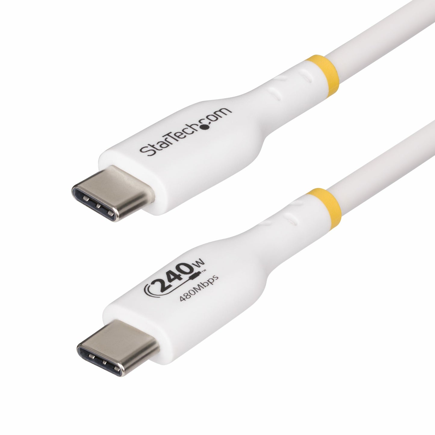 StarTech.com CABLE DE CARGA USB-C TIPO C DE 2M - USB-IF PD 240W EPR CABLE DE CARGA USB-C TIPO C DE 2M - USB-IF PD 240W EPR