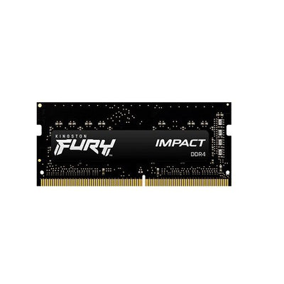 Memoria RAM Kingston Fury Impact, 16GB, DDR4, 3200 Mhz, SODIMM