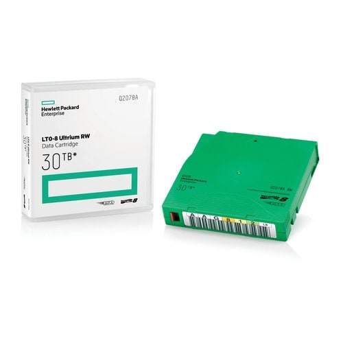 Cinta de datos  HPE LTO 8 30TB Read and Write