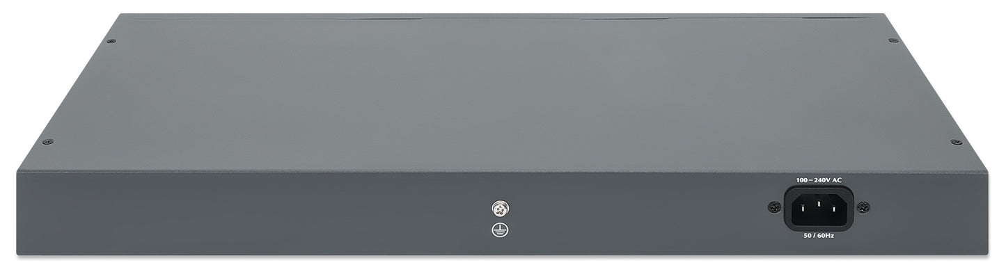Intellinet POE PLUS SWITCH GB 24 PTOS 19 30W PTO 370W 2 SFP PORTS POE PLUS SWITCH GB 24 PTOS 19 30W PTO 370W 2 SFP PORTS