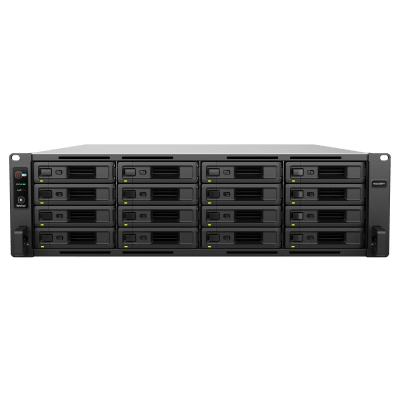 RackStation Synology RS2825RP+ | 16 Bahías 3U | 10GbE Integrado | PSU Duales Hot-Swap | 560TB / 28 Bahías Expansión | 3,519 MB/s | DDR4 ECC UDIMM | PCIe | VMware Hyper-V Citrix | SKU RS2825RP+