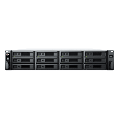 Servidor de Almacenamiento RackStation RS2423+ | 12 Bahías | 2U | Hasta 216 TB | Rendimiento 3,500/1,700 MB/s | Expansión a 432 TB | 10GbE | Fuentes de Alimentación Duales | Alta Disponibilidad.