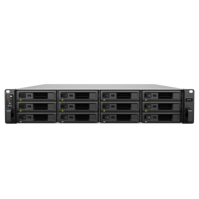NAS Empresarial Synology SA3410 | 12 Bahías SAS/SATA Exp. 96 | 6,200 MB/s | 2×10GbE Nativo | 1.728 PB | Alta Disponibilidad HA | Gestión OOB | Tiering SSD NVMe | Centro de Datos | SKU SA3410