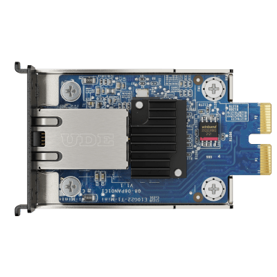 Tarjeta Red 10GbE Synology E10G22-T1-MINI | PCIe RJ-45 | Para DS1525+ DS923+ NAS | Autoneg. 2.5G 5G 10G Cat5e Cat6 Cat6A | NBASE-T 802.3bz | Low-Profile | DSM | SKU E10G22-T1-MINI