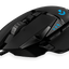 Mouse gamer G502 Hero Logitech, Negro