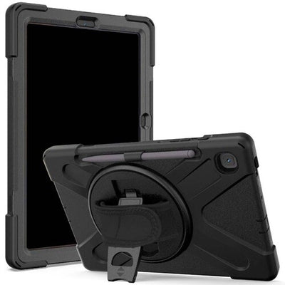 Funda para Samsung Galaxy Tab S6 Lite BRobotix, 10.4", Con correa de 360 grados, Espacio para pluma