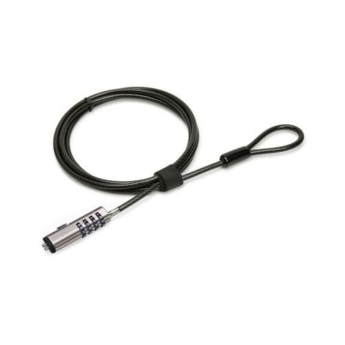 Canado de seguridad de combinación para Laptop para ranuras tipo Nano  de 1.8 metros de longitud