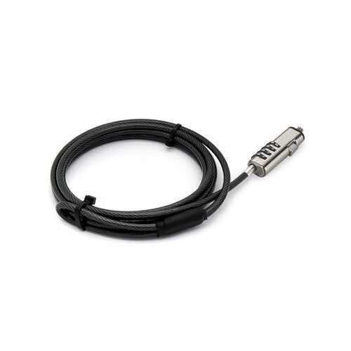 Canado de seguridad de combinación para Laptop para ranuras tipo Nano  de 1.8 metros de longitud
