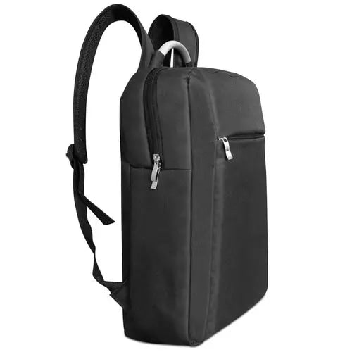 BROBOTIX MALETIN BACKPACK 15.6" MODELO CHAMPION COLOR NEGRO CON ASA METÁLICA - Mochila Notebook Laptop PC
