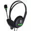 Audífonos Con Micrófono Ajustable, 2 Plugs 3.5 MM, Negro BROBOTIX 651428