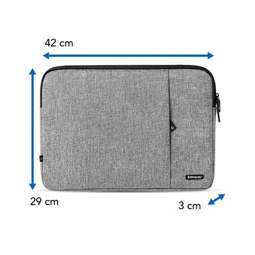 Funda Para Laptop 15.6", City, Gris BROBOTIX 651855