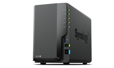 NAS Synology DS224+, 2 Bahías, Intel Celeron J4125, Hasta 36TB