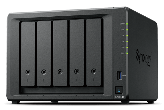 NAS Synology DS1525+ de 5 Bahías (Sustituye al DS1522+)