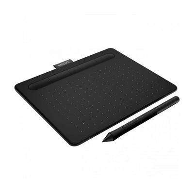 Wacom Intuos M CTL6100WLK0 Tableta gráfica, 26.4cm (10.4"), 2540 lpi, Con cable Inalámbrico, Negro, Bluetooth, 216mm x 135mm Active Area