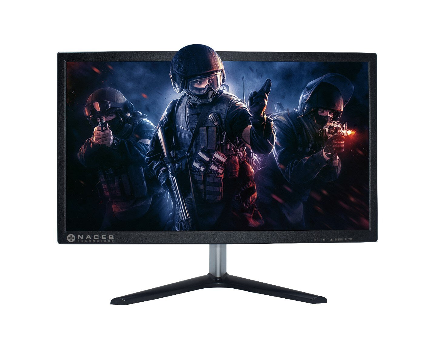 Monitor Naceb Royan 19.5", LED, 2Ms, Slim, HDMI, VGA