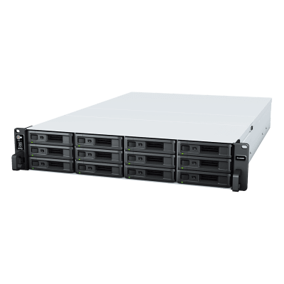 Expansor de Almacenamiento Rack Synology RX1223RP | 12 Bahías SATA 3.5''/2.5'' | Para RS2825RP+ y RS2423RP+ | +12 Bahías al NAS Host | PSU Redundante | Ventiladores Hot-Swap | HAT5310 SAT5221 | SKU RX1223RP