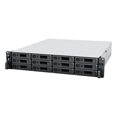 Servidor de Almacenamiento RackStation RS2423+ | 12 Bahías | 2U | Hasta 216 TB | Rendimiento 3,500/1,700 MB/s | Expansión a 432 TB | 10GbE | Fuentes de Alimentación Duales | Alta Disponibilidad.