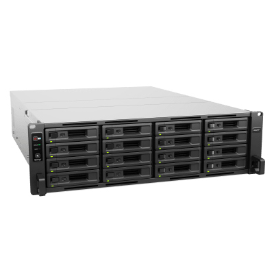 RackStation Synology RS2825RP+ | 16 Bahías 3U | 10GbE Integrado | PSU Duales Hot-Swap | 560TB / 28 Bahías Expansión | 3,519 MB/s | DDR4 ECC UDIMM | PCIe | VMware Hyper-V Citrix | SKU RS2825RP+
