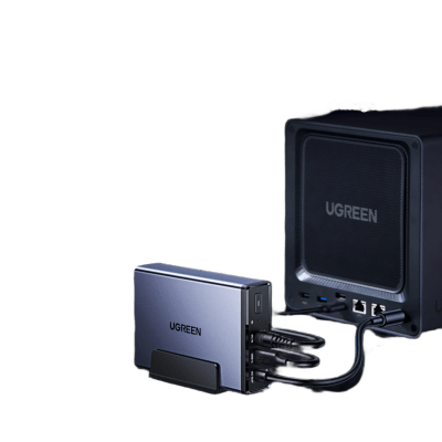 UPS NAS UGREEN US3000 45615 | 120W CC 12V DC Directo | 8 Salidas Protegidas | Sin Conversión AC→DC en Batería | DSM + NAS Manager | Rack | Apagado Automático | SKU 45615