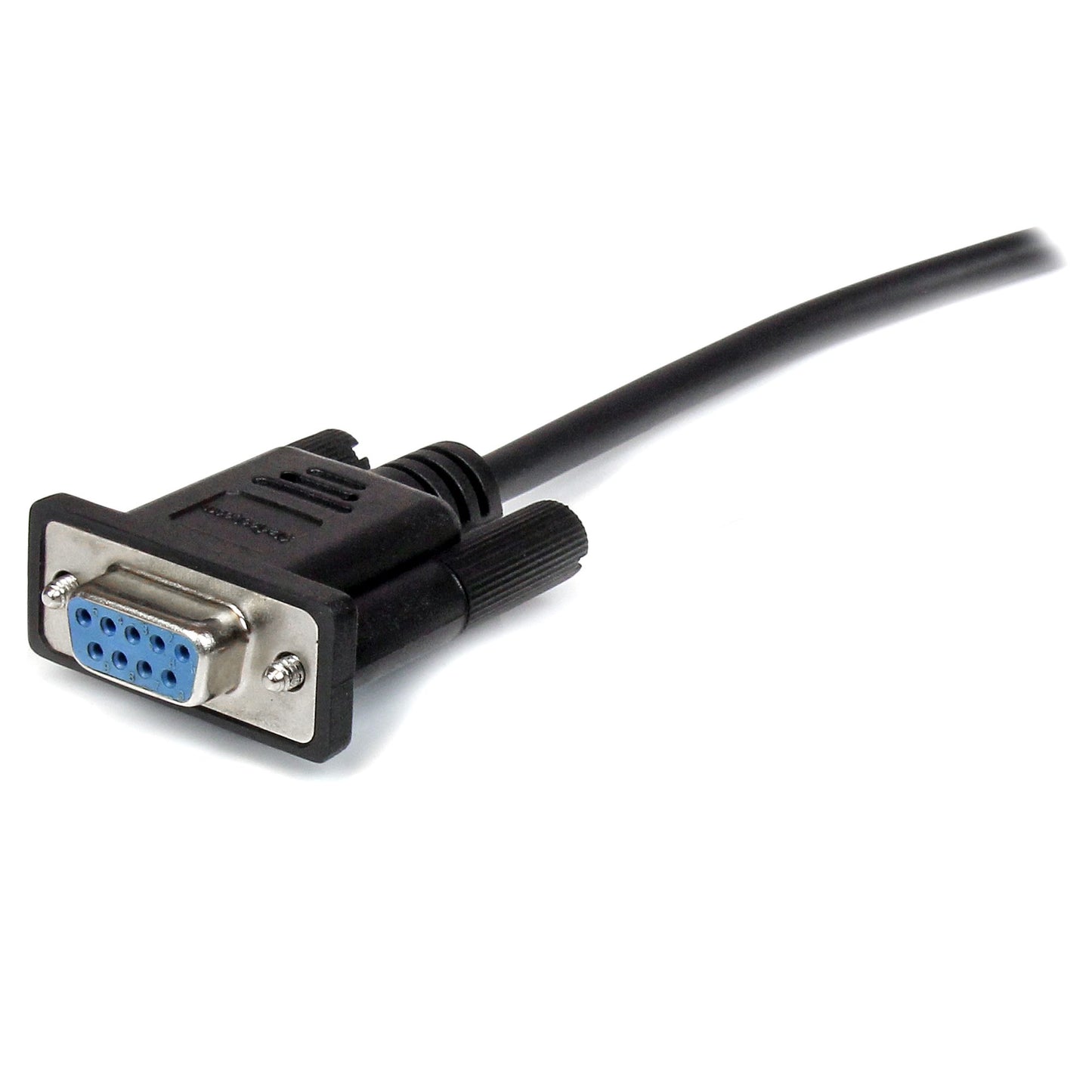 Cable 3m extensión directo STARTECH Straight Through Serial RS232 Video EGA DB9 Macho a Hembra - Negro