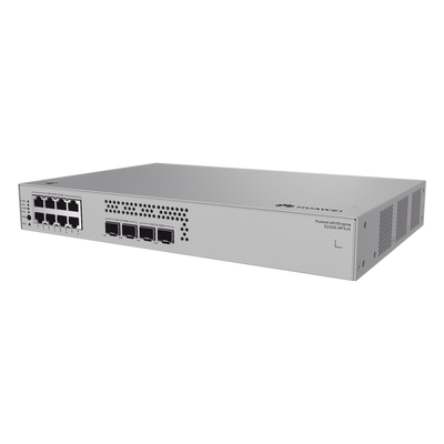 Switch Administrable Capa 2 / 8 Puertos PoE+ Gigabit / 2 SFP 1G + 2 SFP+ 10G / PoE Perpetuo / 128 W / 66 Gbps / 49 Mpps / Sin Ventilador / 3.43 kg / 1.52 ft x 1.05 ft x 0.69 ft