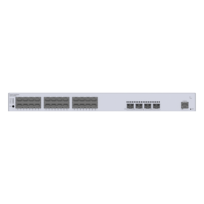 Switch de Distribución/Core Gigabit Administrable PoE Capa 3 / 24 puertos 10/100/1000 Mbps (PoE) / 4 Puertos 1GE SFP Uplink / ERPS / Rutas Estáticas / iStack / PoE Perpetuo / 400W / Administración Nube Gratis