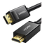 Cable DP Macho a HDMI Macho / Longitud 1.50 Metros (4.92 Pies) / Soporta 4K@30Hz / Soporta 3D / Cobre EstaÑado 28AWG / Blindaje Interno MÚltiple / TransmisiÓn Unidireccional / BotÓn de LiberaciÓn / Chip de Última GeneraciÓn