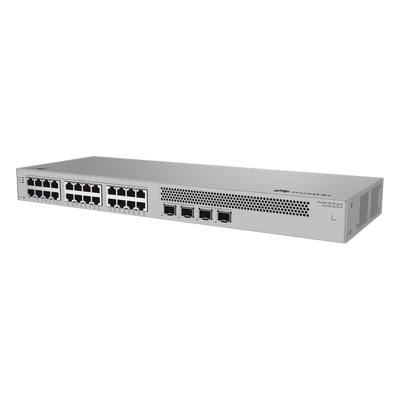 Switch Gigabit Administrable / 24 Puertos 10/100/1000 Mbps / 2 Puertos 2.5GE SFP / 2 Puertos 10GE SFP+ Uplink / Capacidad 98 Gbps / Gestión Nube Gratuita