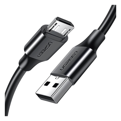 Cable USB-A a Micro USB | 2 Metros (6.56 Pies) | Tecnología de Carga Rápida Qualcomm / QC 3.0/2.0 | Recarga hasta 18W | Transmisión de Datos hasta 480Mbps | Tecnología de Carga Segura | Hasta 5,000 Flexiones | ABS y PVC de Alta Duración