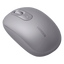 Mouse Inalámbrico 2.4G 800/1200/1600/2400 DPI | Función de 3 botones | Alcance 10m | Silencioso |  Ergonómico | Anti-caída y Anti-interferencias | Batería Alcalina AA incluida  | Color Grey.