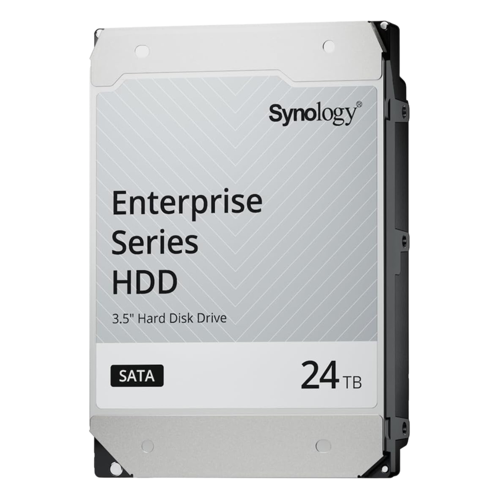 HDD Synology HAT5320-24T | 24TB SATA 6Gb/s | CMR | Serie Plus NAS PYME | 281 MB/s | 180 TB/año | MTBF 1.2M h | DSM Compatible | vs HAT5310 Enterprise | SKU HAT532024T