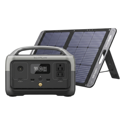 Estación de Energía Portátil / 256 Wh LFP / Inversor Onda Sinusoidal Pura 300 W / Panel Solar 100 W / USB-C 60 W / IP67 / Wi-Fi