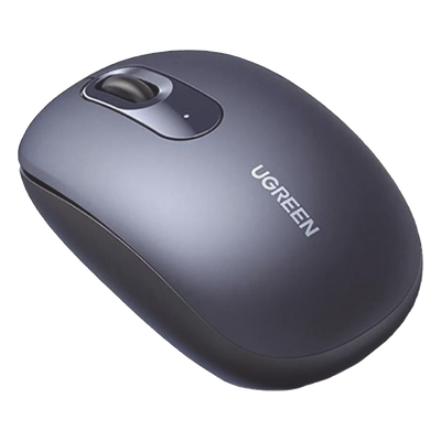 Mouse Inalámbrico 2.4G 800/1200/1600/2400 DPI | Función de 3 botones | Alcance 10m | Silencioso |  Ergonómico | Anti-caída y Anti-interferencias | Batería Alcalina AA incluida  | Midnight Blue.