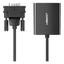 VGA Macho / Salida: HDMI Hembra / Resolución de 1080P@60Hz / Puerto Estéreo de 3.5 mm / Plug and Play, Sin Controlador / Longitud del Cable 15 cm (5.91 Pulgadas). / Incluye Cable de Alimentación USB / Incluye Cable de Audio de 3.5mm.