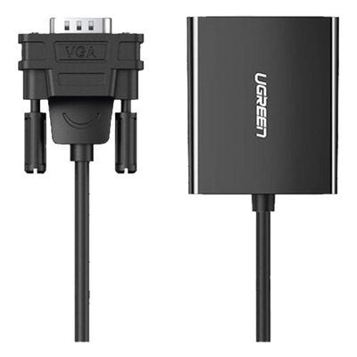 VGA Macho / Salida: HDMI Hembra / Resolución de 1080P@60Hz / Puerto Estéreo de 3.5 mm / Plug and Play, Sin Controlador / Longitud del Cable 15 cm (5.91 Pulgadas). / Incluye Cable de Alimentación USB / Incluye Cable de Audio de 3.5mm.
