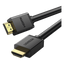 Cable HDMI 2.0 4K@60Hz | 3 Metros (9.84 Pies) | HDR | 3D | HEC (Canal Ethernet HDMI) | ARC (Canal de Retorno de Audio | Color Profundo de 48 Bits | Audio de 32 Canales | HDCP | Dolby True HD 7.1 | 18 Gbps | Múltiple Blindaje | Calidad Premium.