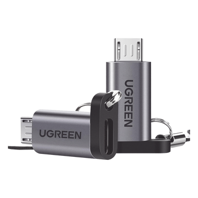 Adaptador USB-C 3.1 a Micro USB | Carga Rápida | FPC/QC2.0 | Sincronización de Datos | Velocidad de Transferencia de hasta 480Mbps | Incluye Cordón | Caja de Aluminio | Múltiples Protecciones | Amplia Compatibilidad.