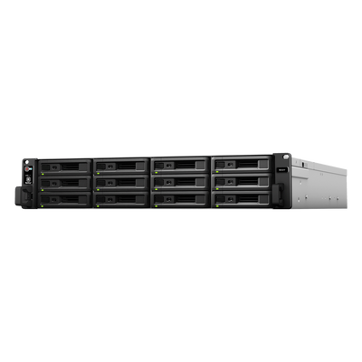 Unidad de Expansión Synology RX1217/RX1217RP | 12 Bahías de Disco | Compatible con SATA 3.5” y 2.5” | Expansión de Volumen en Línea | Fuentes de Alimentación Redundantes (RX1217RP) | Administración con