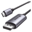 Cable USB-C a DisplayPort 1.4 UGREEN 3m | Thunderbolt 3 4 | 8K@60Hz 4K@240Hz | MacBook Pro Air iPad Pro XPS ThinkPad | FreeSync G-Sync VRR | HDR10+ | Nylon Aluminio | SKU 25839
