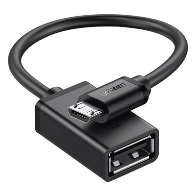 Adaptador OTG Micro USB Macho a USB 2.0 A Hembra