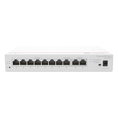 Router Controlador / 8 Puertos PoE LAN Gigabit / 2 Puertos WAN Gigabit / 1 Puerto LAN/WAN Gigabit / PoE 124 W / 64 APs / 250 Clientes / 16 Gbps Switching