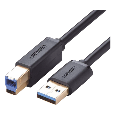 Cable USB-A 3.0 macho a USB-B macho / Ideal para Impresora, Escáner, Pianos, Barras de sonido, etc. / Plug & Play / Compatibilidad Universal / 2 metros