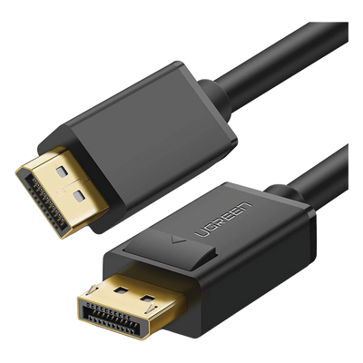 Cable DisplayPort 1.2 Macho a Macho | Longitud 5 Metros (16.40 Pies) | Versión DP1.2 | Soporta 4K@60Hz; 2K@144Hz | Soporta 3D | Color Profundo de 8 y 10 Bits | Blindaje Interno Múltiple | Cobre Estañado 28AWG | Botón de Liberación
