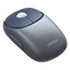 Mouse Inalámbrico FUN | Recargable| 2.4G & Bluetooth | 4 Niveles de DPI | Silencioso | Ergonómico | 5 Botones | Compatible con Windows, macOS 10.5, Android iOS Linux y Chrome OS | Color Azul.
